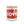 Burning LOVE in red - Frosted Glass Candle — 11oz Scented Candle