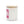 Burning LOVE in pink - Frosted Glass Candle — 11oz Scented Candle