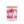 Burning LOVE in pink - Frosted Glass Candle — 11oz Scented Candle