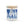 Burning LOVE in blue - Frosted Glass Candle — 11oz Scented Candle